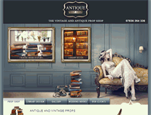 Tablet Screenshot of antiquepropshop.com